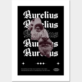 Marcus Aurelius, Stoic Streetwear Posters and Art